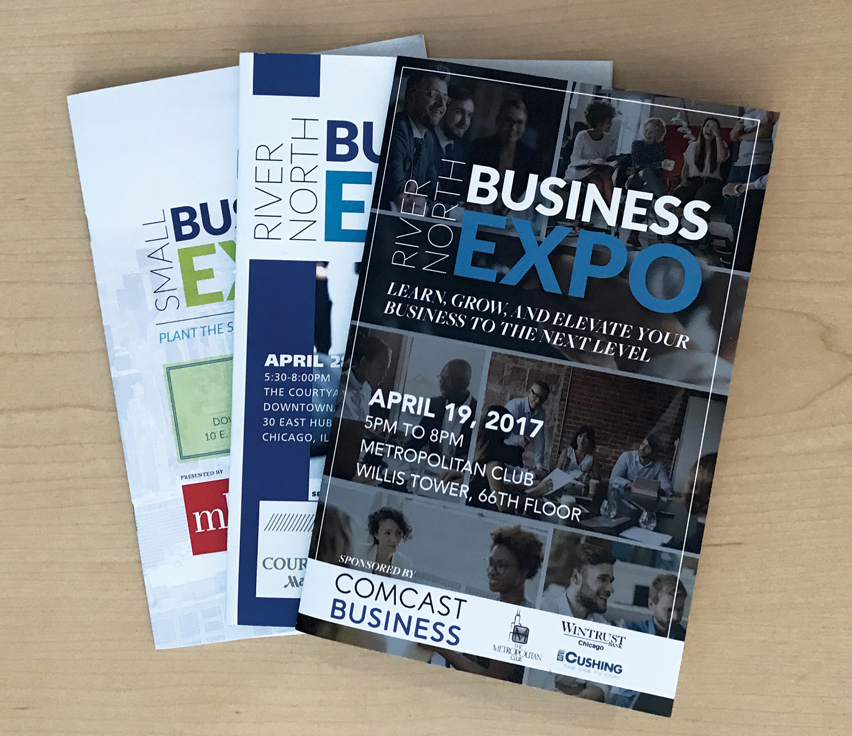 river north business expo booklet andrea fowler design